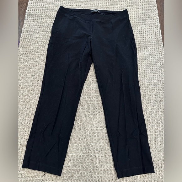 Eileen Fisher Classic Black Leggings set - Picture 3 of 4
